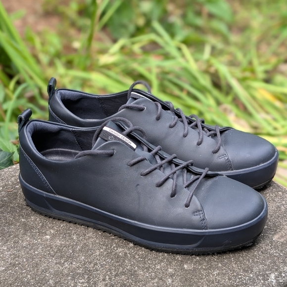 Ecco Women's Soft 8 Leather Sneaker Size 8 - Picture 1 of 8